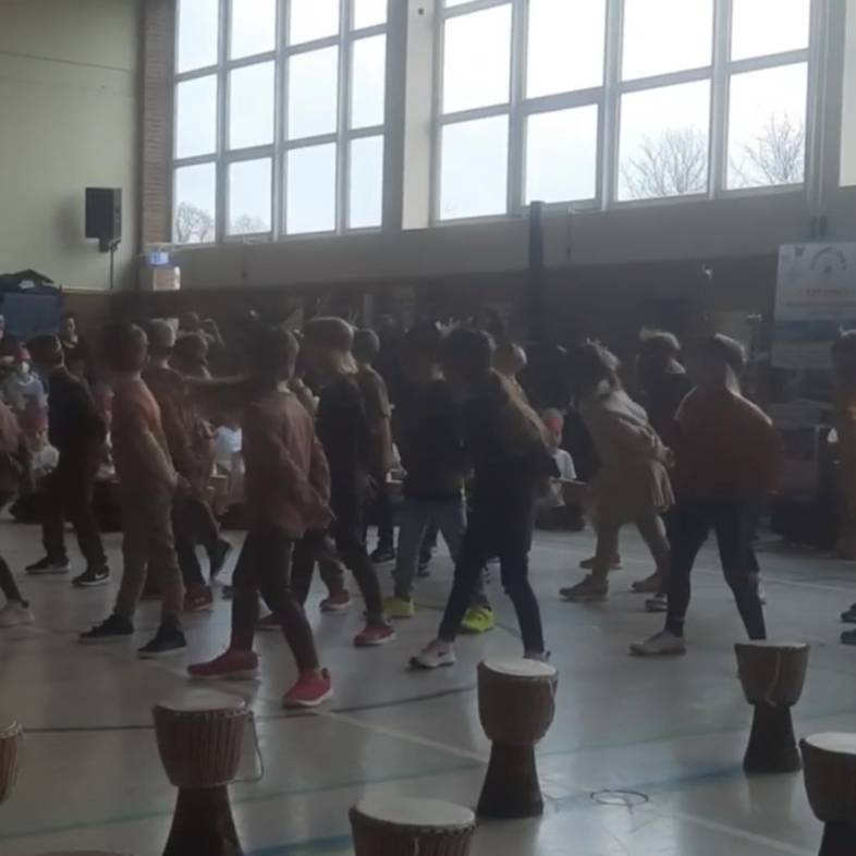 Trommellöwen in Tangstedt
