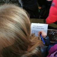 Eigene Thesen an der Kirchentür